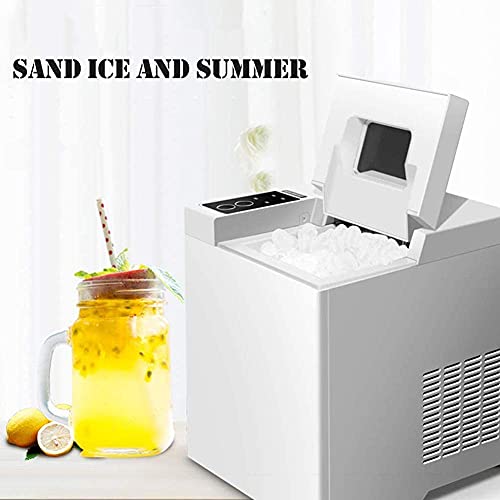 BEAGHTY Automatische Mini-Eismaschine, elektrische Kugel-Rundblock-Eiswürfelmaschine, kleine Hausbar, Kaffee-Tee… – Bild 5