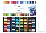 Les couleurs sont si pures qu'on pourrait croire qu'elles ont été prises directement,Parfait pour s'initier à la technique du pastel sec, grâce à ses nombreuses couleurs en demi-format.