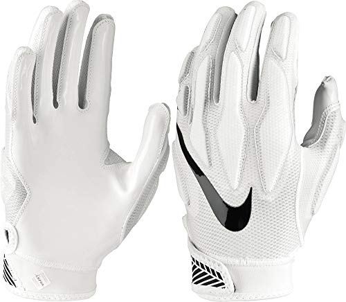 all white nike football gloves