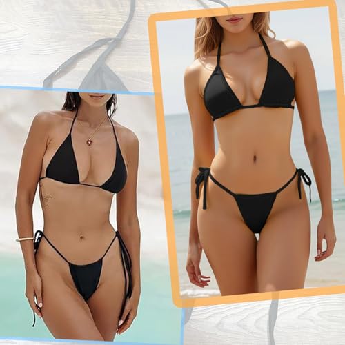 NewBull Bikini (DE/NL/SE/PL, Alphanumerisch, Einheitsgröße, Regular, Regular, Schwarz)