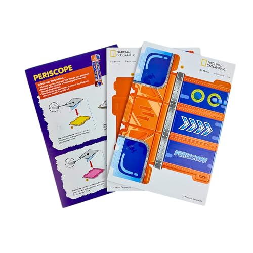 National Geographic Build Your Own Periscope STEAM Educational kit, 25.8 cm x 16 cm x 3 cm - Image 3