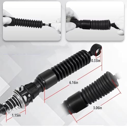 Cable de cambio Isuzu Rodeo 8-97124-855-3 de control de caja 4