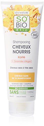 So'bio Etic Shampooing cheveux nourris au karité - Le tube de 250 ml