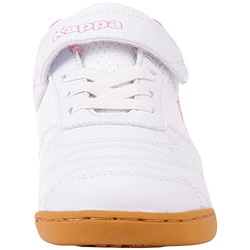 Baskets Kappa Buty dla dzieci Damba K biało różowe 1021 25 - vue 4