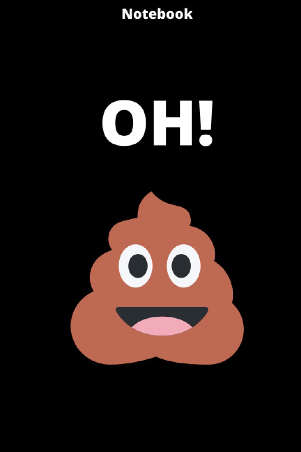 Notebook: emoji poop