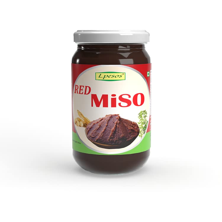 LPESOS Red Miso/Hatcho Miso [Dark, Soy-Based]- 200 Gms