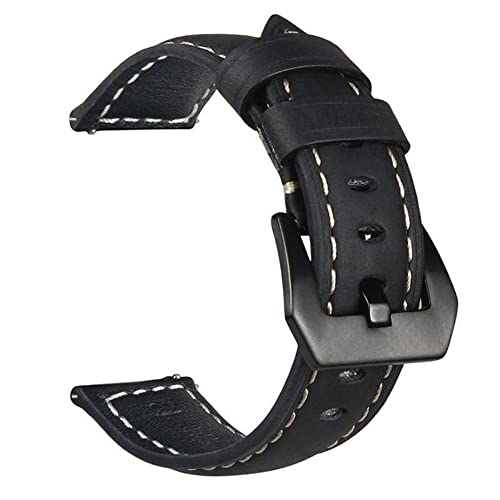 Bracelet de montre Garmin Venu 2 en cuir véritable couleur agate