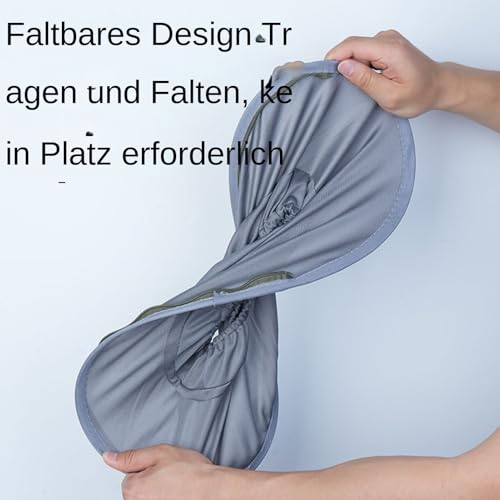 Protector de cuello con borde completo: accesorio transpirable para cascos de construcción 7