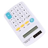 calculatrices petite calculatrice mini calculatrice calculatrice de poche Affichage 8 bits : dotée d'un écran à 8 chiffres, cette calculatrice de poche est parfaite pour diverses applications, y compris les tâches professionnelles, de bureau, la budgétisation domestique et les calculs scolaires.
