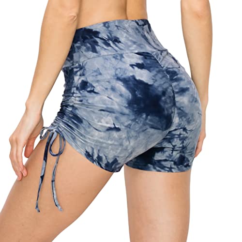 Image of ALWAYS Faux Leather Shorts - High Waist Active Stretch Yoga Short Pants for Women