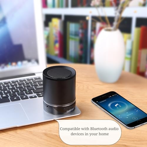 Betron A3 Bluetooth Wireless Speaker Portable Lightweight Black - Image 4