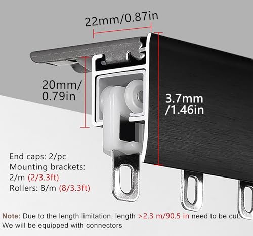 Elegante panel de cornisa opaca de 52 pulgadas: distinción para tu hogar 3