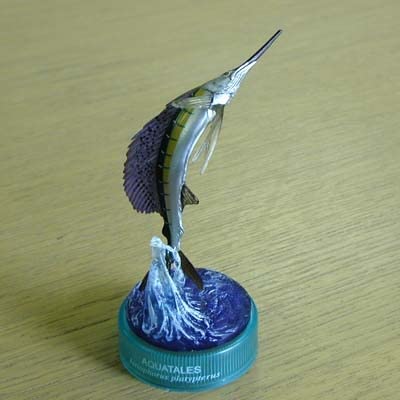 海洋堂　アクアテイルズ　バショウカジキ　フィギュア 海洋堂 アクアテイルズ 海の生物シリーズ Vol.1 バショウカジキ