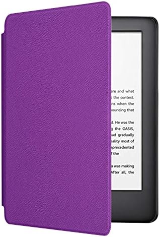 for Amazon Kindle 11Th Generation Case Waterproof Shockproof Ebook Reader Cover Foldable Cover Kindle Paperwhite 6.8Inch Tablet Case, Purple