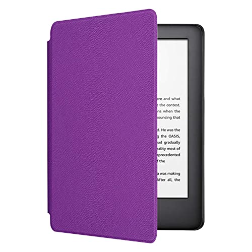 For Amazon Kindle 11Th Generation Case Waterproof Shockproof Ebook Reader Cover Foldable Cover Kindle Paperwhite 6.8Inch Tablet Case, Purple #TOP26