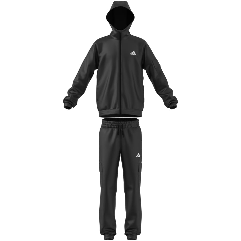 adidas Unisex Kinder Junior Woven Cargo Tracksuit