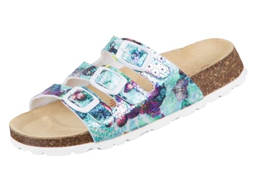 Chaussons Superfit 7530 multicolores vert taille 41 EU à semelle intérieure intégrée