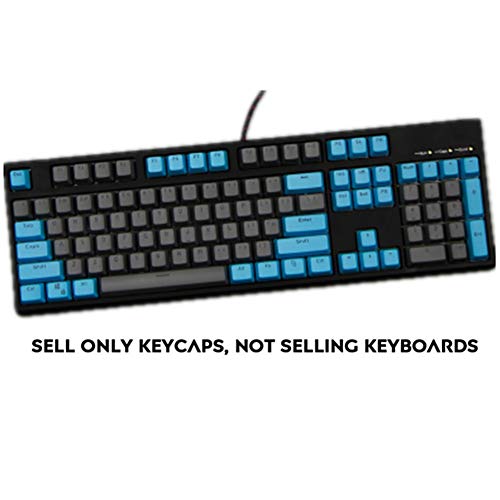 Sunzit Keycaps, 104 PBT Keys Keycap Due Colori Backlight Layout Keycaps ANSI Keyset OEM Profilo per Cherry MX Mechanical Tastiere