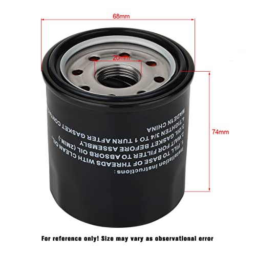 Powtol Hf303 Oil Filter Replacement For Ph6017A 51358 Kawasaki Prairie 400 Oil Filter Ninja 400 Abs Cb400 Cb400F Nt400 En650 Zr400 Ex400 Ex650 Vn900 Zr900 15400-Pfb-004 16097-1063 16097-0004 #TOP3