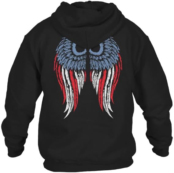 Grunt Style Freedom Angel Women's Hoodie - Image 2