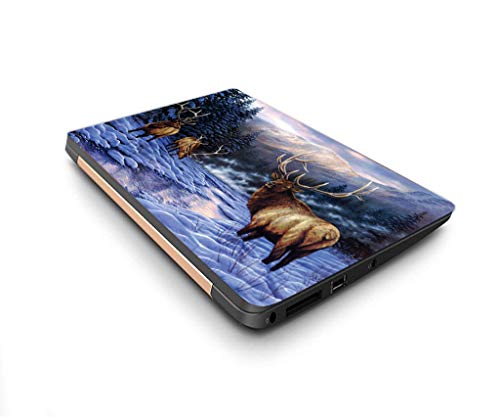 Image of Galaxsia Swamp DEERLaptop Skin /Sticker /Cover /Decal Compatible for Any 14 inch Inches Laptop (Hp /Dell /Sony /Acer /Lenovo /Asus. Etc) Or Notebook.