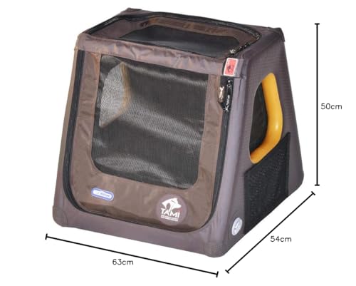 TAMI - Aufblasbares Hundebox XS - Dog Box Hundetransportbox Hund Autotransportbox Transportbox Falbare Hundekäfig