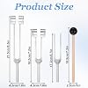 Ptwola Tuning Forks for Healing Set (128Hz 256Hz 512Hz) with Reflex Hammer, Weighted Unweighted Sensory Tuning Forks Activator Yoga Meditation Essential Accessories for Healing Chakra Sound Therapy