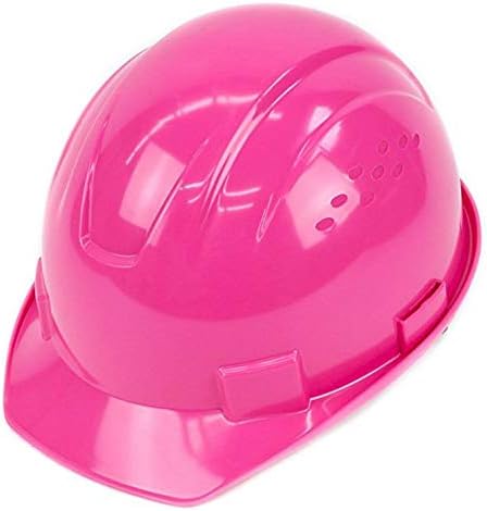 RK-HP14-HP, Hard Hat Cap Style with 4 Point Ratchet Suspension, 1EA (Hi vis pink)