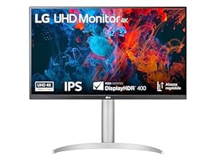 LG 27UP650K-W 27' UltraFine(TM) UHD 4K IPS Monitor