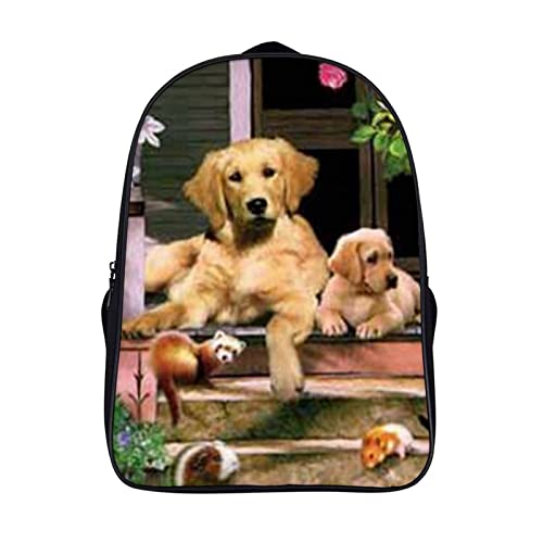 Sacs à dos mignons pour chien de compagnie le compagnon joyeux des écoliers