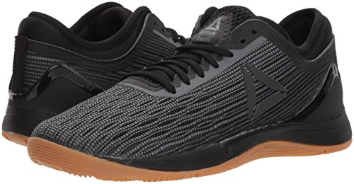 Reebok Women's Crossfit Nano 8.0 Flexweave Workout Joggers, Black/Alloy/Gum, 9.5 M US