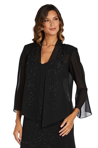 R&M Richards Women's Beauty Radiance Ensemble, Black, 122