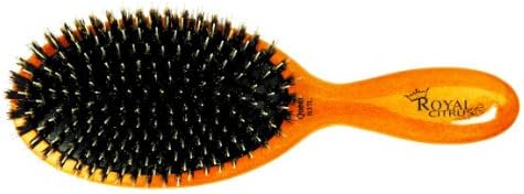 Royal Citrus Reinforced Boar Cushion Paddle Brush Queen