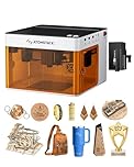 ATOMSTACK P1 5W Laser Engraver, Laser Cutter, Class 1 Safety, Unibody Laser Engraving Machine, 5000mW Diode for Beginners DIY, Wood, Leather, Acrylic, Metal, Portable, Single Laser, 10000 mm/min
