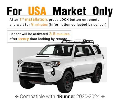 Image of Protect-X Smart Sensor for 4Runner 2024-2020, Wheel Anti-Theft | Plug & Play Installation, Catalytic Converter Defense, Glass Break Detection, Factory Keyfob Window Operation, Valet Mode