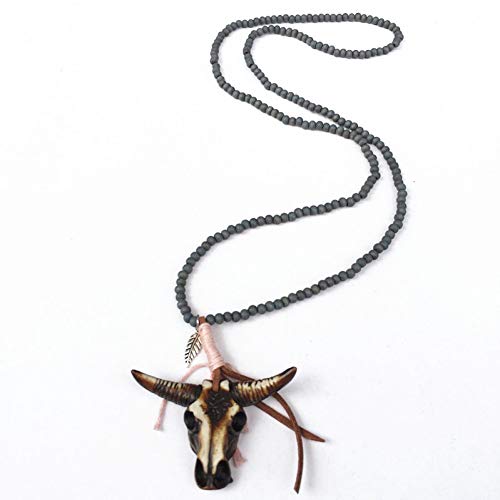 Preisvergleich Produktbild CTRCHUJIAN künstliche Tibia Halskette Charm weiblichen Schmuck Halskette Geschenk