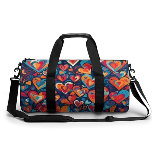 Sac de voyage pour yoga et week-end en toile blanche de 45cm