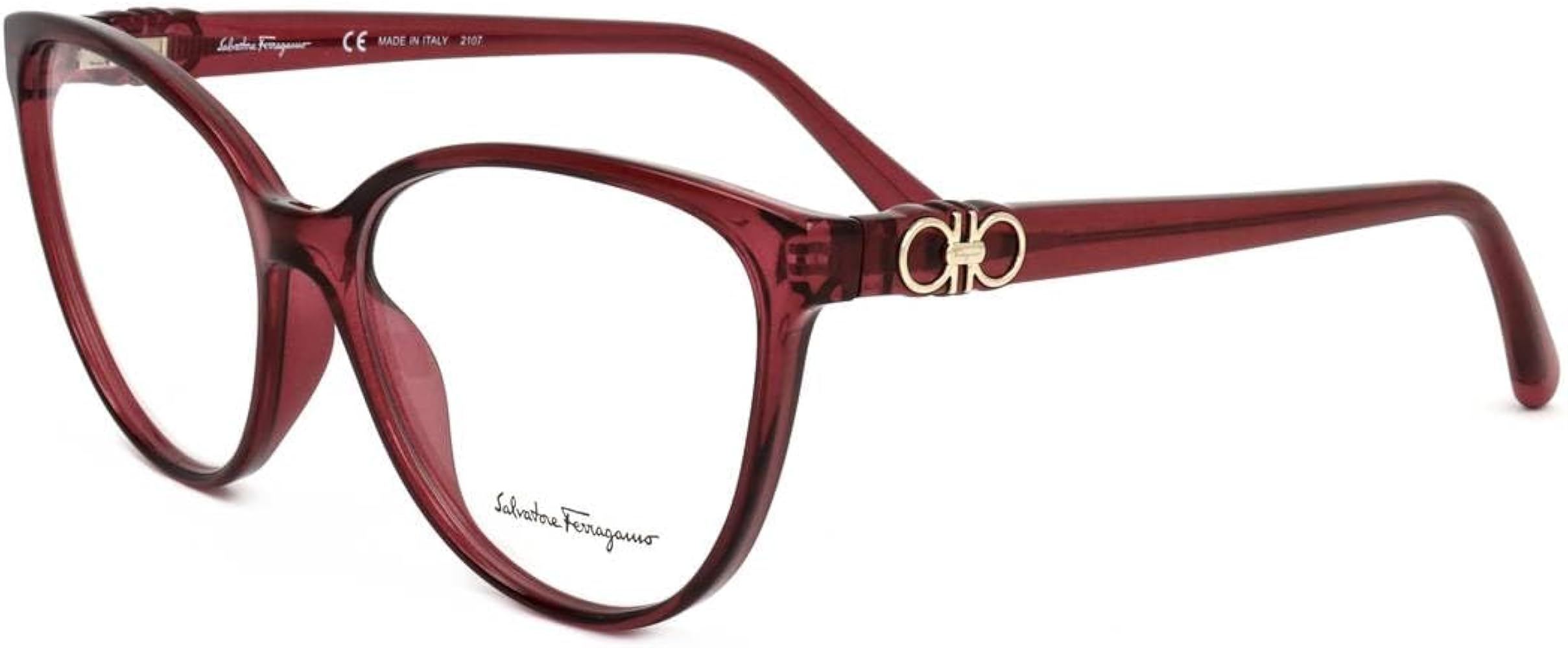 Amazon | Salvatore Ferragamo Demo キャットアイ レディース 眼鏡