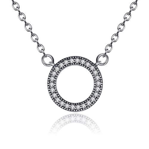 Colliers pour femmes bijoux en argent sterling avec pendentif porte-bonheur