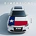 Texas State Flag Car Hood Cover 4X5 Ft Polyester Elastic Fabrics, Universal Fit for Car, SUV, or Van