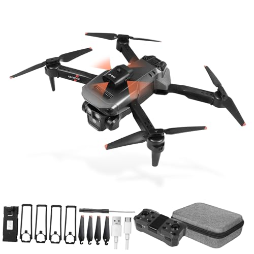 Alipis Drone Avec Caméra Quadricoptère Double Batterie Évitement Obstacles Stable Pour Extérieurs