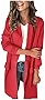 Lapel Work Blazer Print Jackets Retro Blazer for Women Long Sleeve Casual Blazer Lightweight Open Outerwear Fall