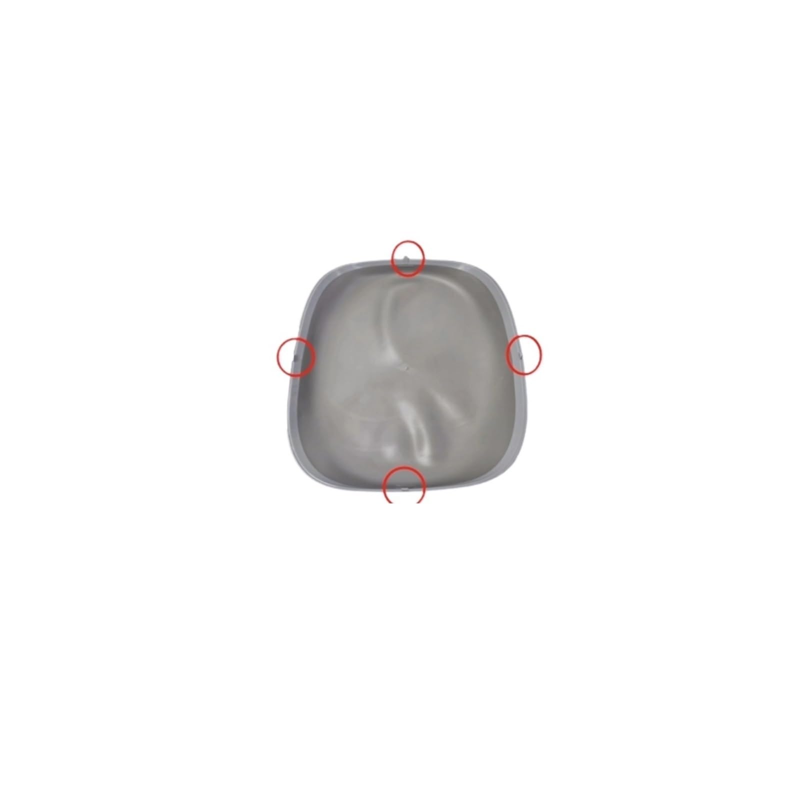 Generico Tappetino Capsula Inferiore in Silicone per lettiera Auto