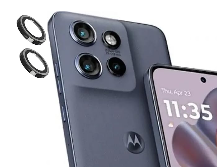 MOBIKTC Camera Lens Frame Glass for Motorola Moto Edge 50 Neo 5G Camera Lens Protector and Aluminum Alloy Rings Case Friendy - Black, 2Pack (B0DHGMD4H4) Amazon Price History, Amazon Price Tracker