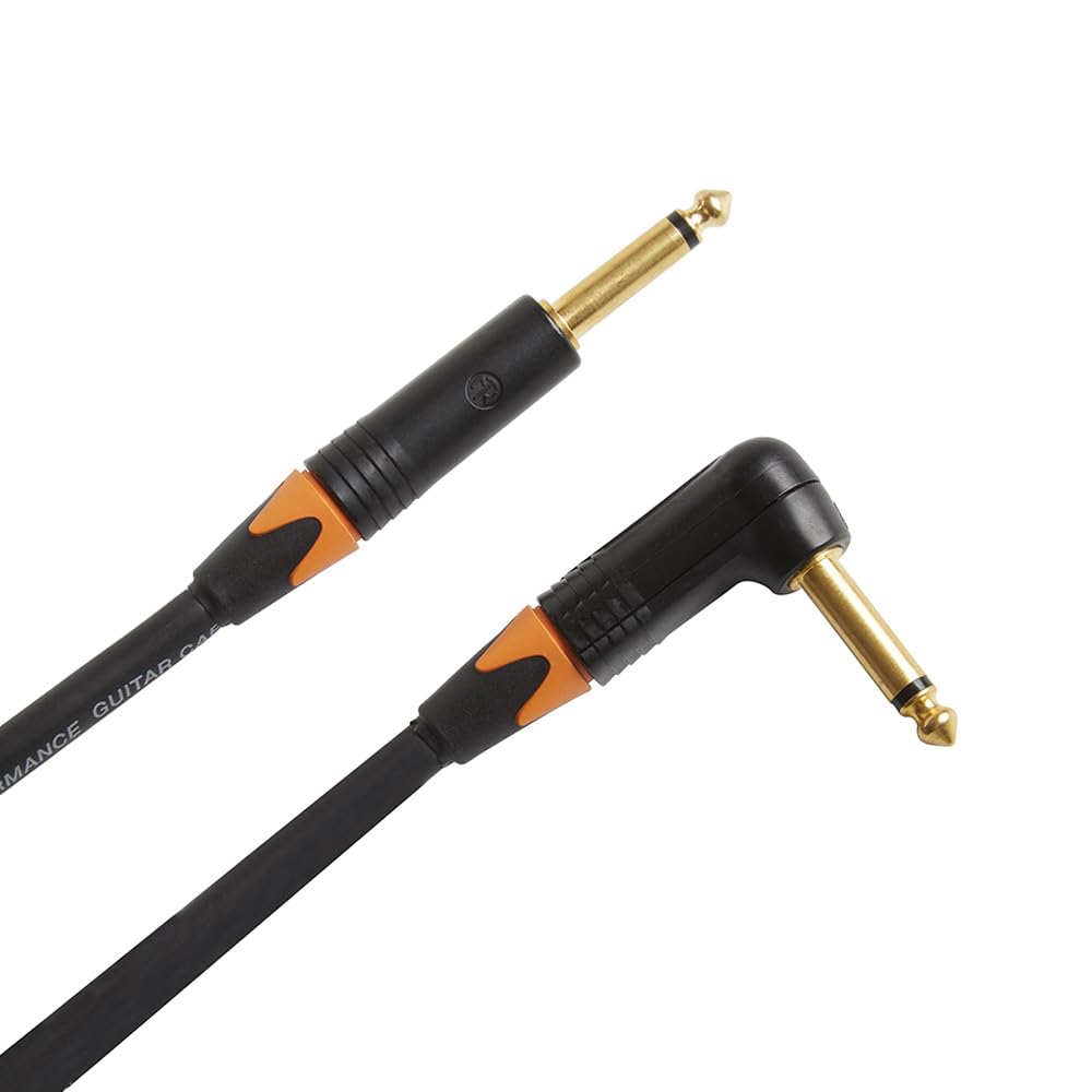 QUIK LOK - VITAMINA/C-A5 BK Jack Mono 90°/Jack Mono 5 mt, Cavo per strumenti musicali Quik Lok VITAMINA C, Connettori NEUTRIK: Jack Mono 90° / Jack Mono, Colore nero, Lunghezza 5 mt
