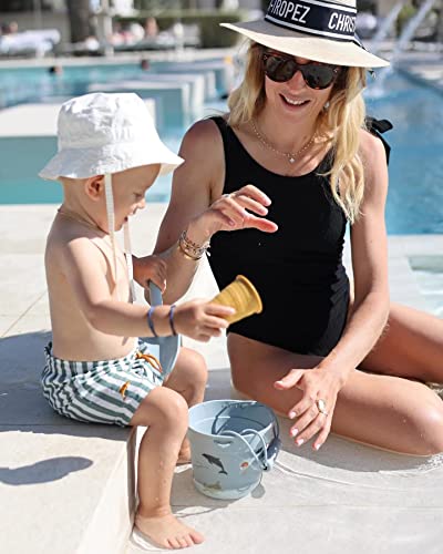 Boys Swim Trunks Quick Dry Beachwear Sport Swim Shorts Toddler Boy Swimwear Striped Bathing Suit Board Short 0-9 Year3