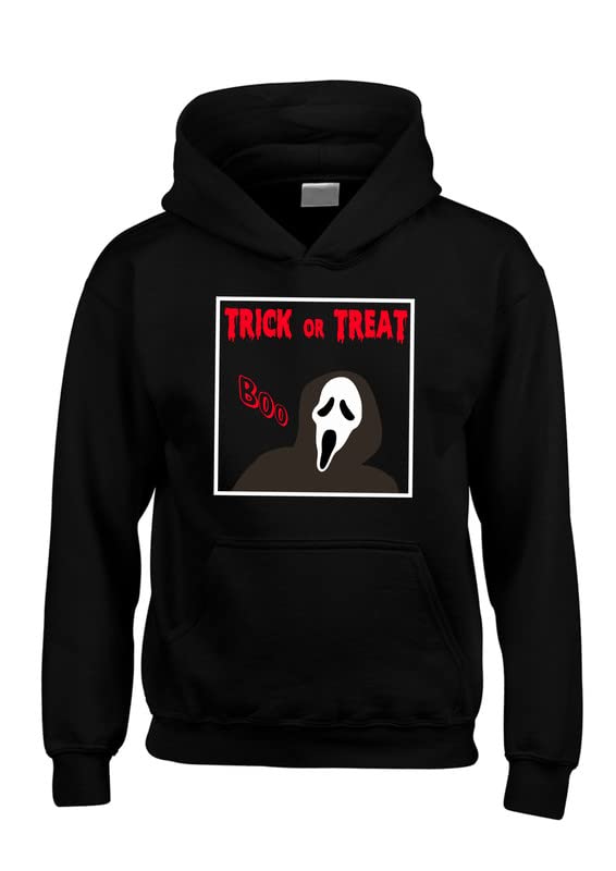 Sweat à capuche Ghost Boo in Box noir vêtement adulte XS