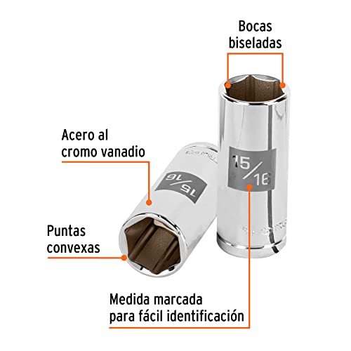 Dado para bujías 13 16 6 Imagen adicional
