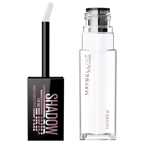 Image of MAYBELLINE Shadow Drip Eye Tint Liquid Eyeshadow, High-Impact, Lightweight Shimmer Eye Shadow with Up To 16HR Wear, Silver Drip, 1 Count