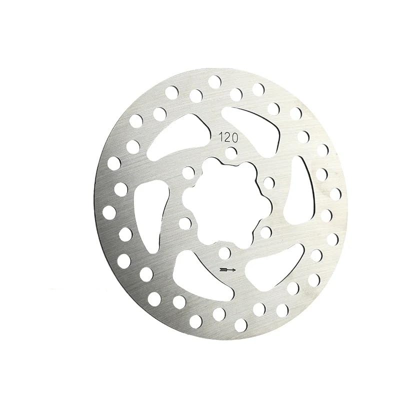 Disque de frein 120 mm 6 trous pour sécuriser vos trajets en ville et chemins